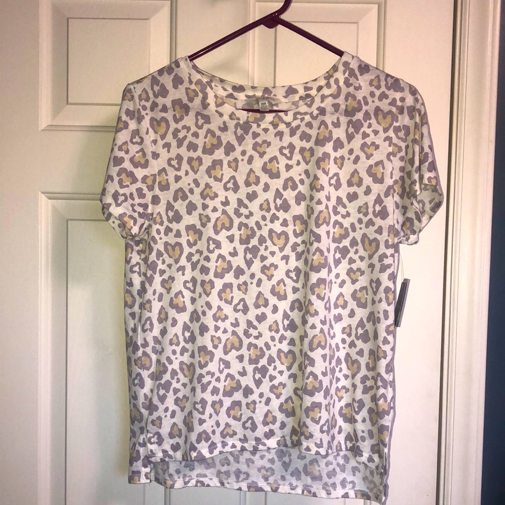 Lucky Brand leopard print shirt